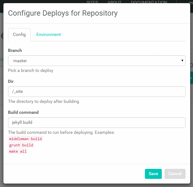 Configure Settings