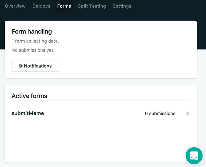 Form handling in Netlify