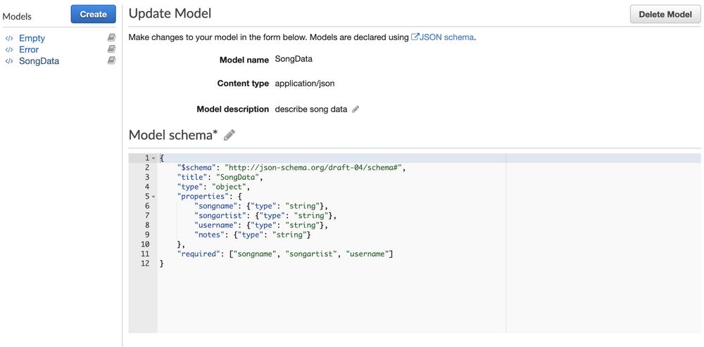 DynamoDB updating Model app screen